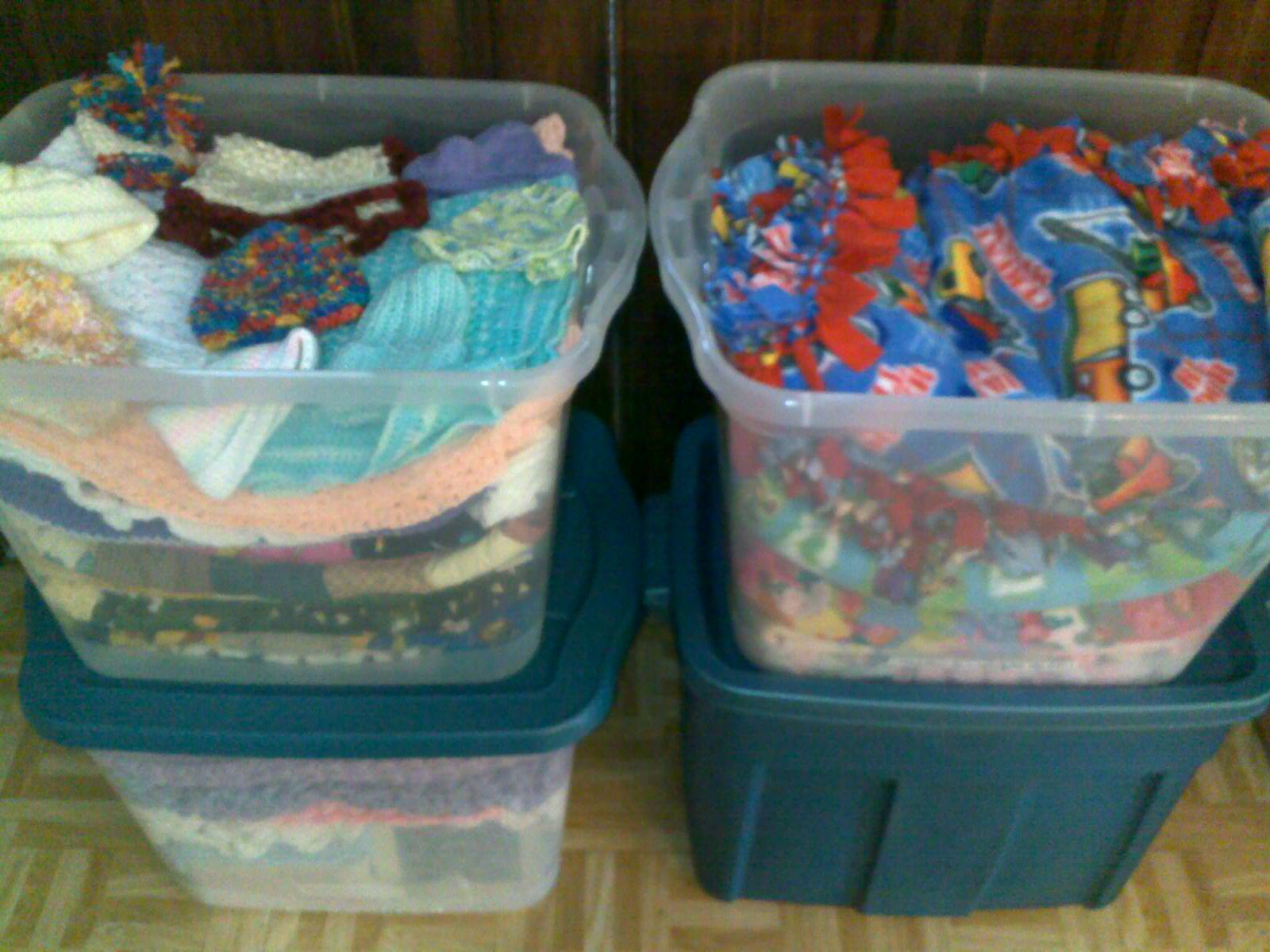 ReCrochetions Our Second Blanket Donation